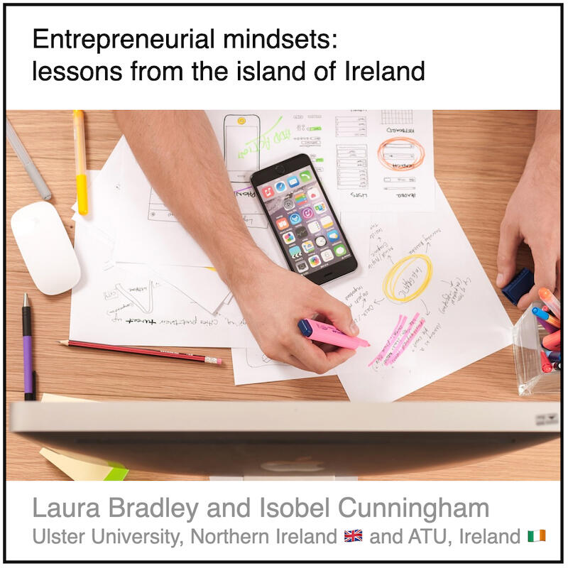 Read or download the PDF with the title "Entrepreneurial mindsets: lessons from the island of Ireland" written by Laura Bradley from University of Ulster in Northern Ireland and Isobel Cunningham from Atlantic Technological University in Ireland.