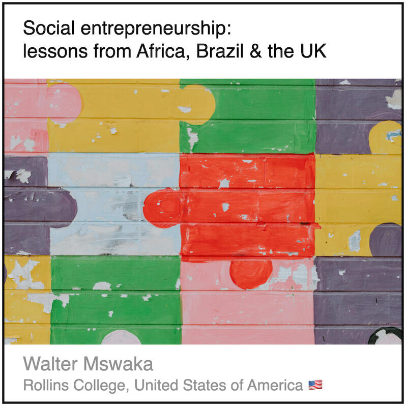 Read or download the PDF with the title "The democratisation of entrepreneurship in Africa" written by Walter Mswaka from Rollins College in the USA.